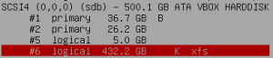 Select mapped raw disk Select mapped raw disk